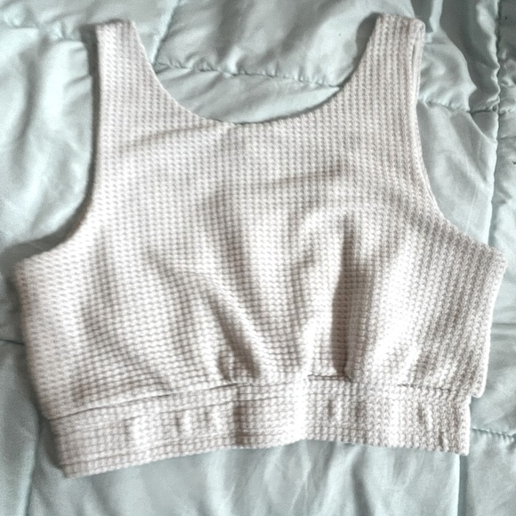 Off-White Waffle Bra Top - Picture 3 of 4